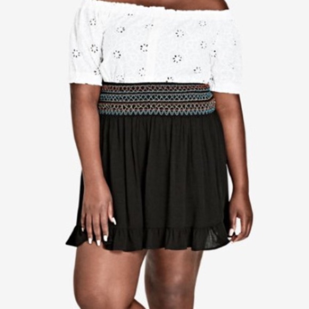 Makana Skirt by City Chic